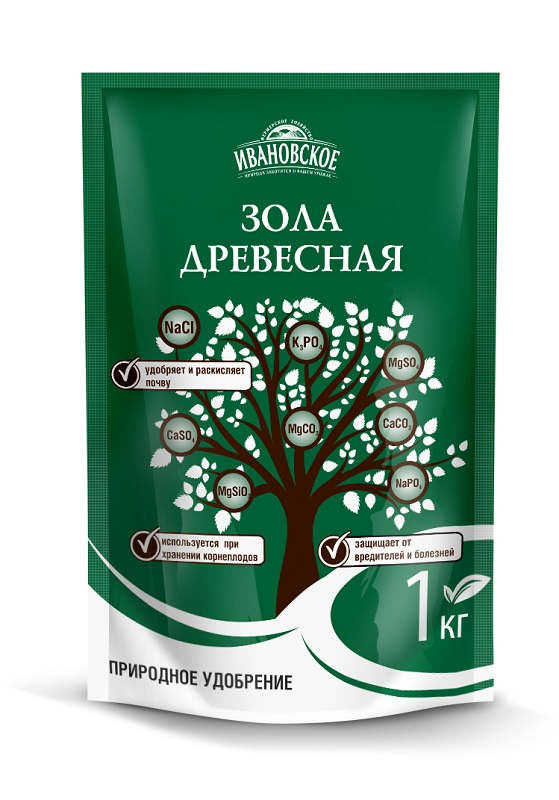 Зола Древесная 1 кг