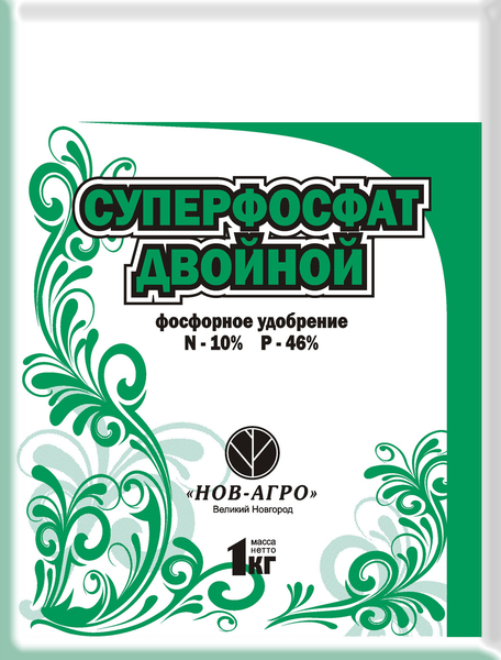 СУПЕРФОСФАТ двойной 1кг