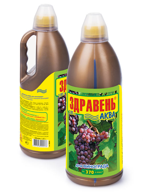 ЗДРАВЕНЬ АКВА 1,85л Виноград