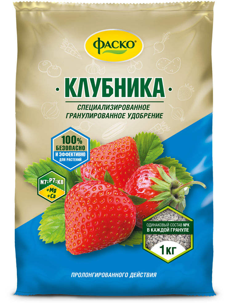 ФАСКО Для Клубники и Земляники 1 кг гранулир