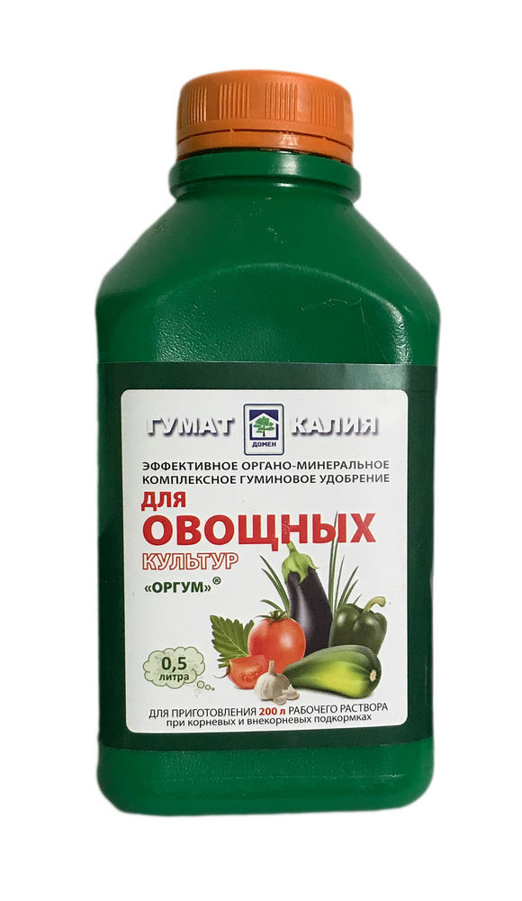 Гумат Калия 0,5л для Овощей