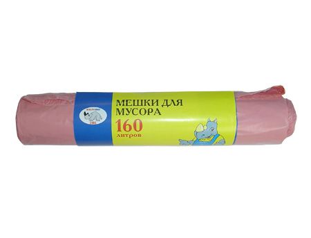 Мешок для мусора Особопрочный 160л/42мкр 10шт 8875