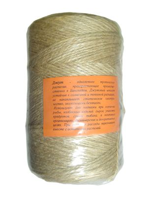 Шпагат джутовый 250м/250гр 1250тек 9378