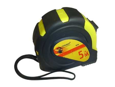 Рулетка 5м прорезин/корп 8278 46237