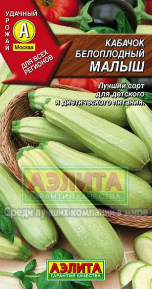 Кабачок Белоплодный Малыш 37 2г А